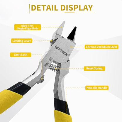 BOOSDEN 9-Pc Model Tool Kit, Hobby Nippers for Gundam Gunpla