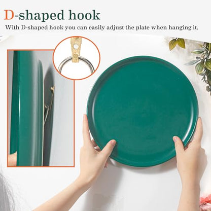 20 Pack Premium Adhesive Plate Hangers for the Wall