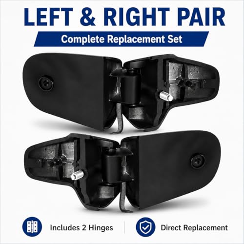 87150-1F001 Rear Liftgate Glass Hinge Set for Kia Sportage 2005-2010