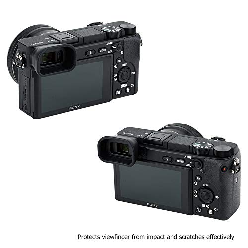 Kiwifotos FDA-EP17 Viewfinder Eyecup Eyepiece for Sony A6400 A6500 A6600 - size: Sony FDA-EP17 Replacement