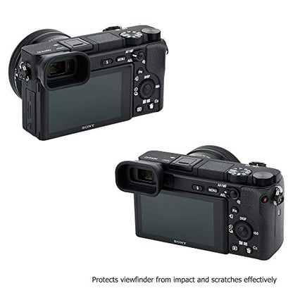 Kiwifotos FDA-EP17 Viewfinder Eyecup Eyepiece for Sony A6400 A6500 A6600 - size: Sony FDA-EP17 Replacement