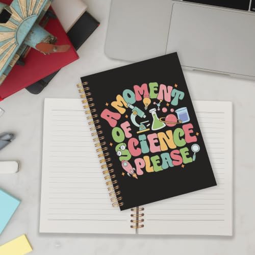 Qabliqo Science STEM Teacher Gifts Spiral Notebook Journal - color: STEM
