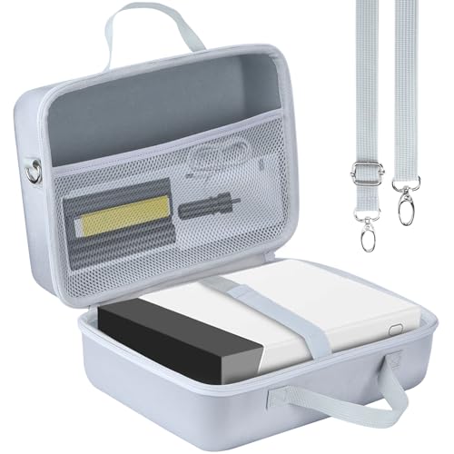 Lebakort Storage Case Compatible with Liene PixCut S1 Color Sticker Printer - color: Off White Case, size: for Liene PixCut S1