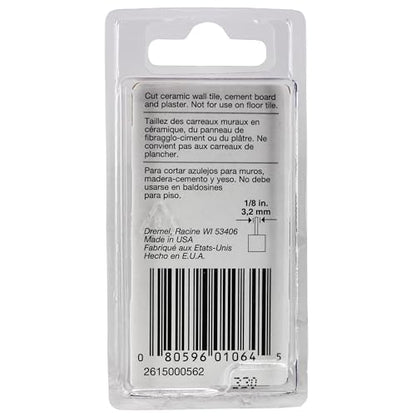 Dremel 562 Tile Cutting Bit, 1/8" - size: 1 Count (Pack of 1), style: Cylinder
