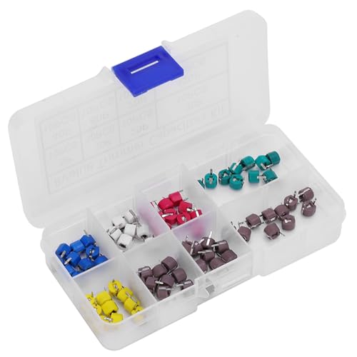 Trimmer Variable Capacitance Capacitor Kit - 80pcs 6mm Trimmer Capacitors (5/10/20/30/40/60/70/120P)