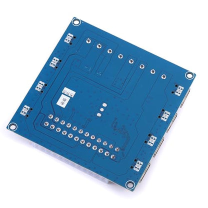 Teyleten Robot 24 Pins ATX Power Supply Breakout Board Module Adapter Power Connector Support 3.3V/5V/12V 1.8V-10.8V