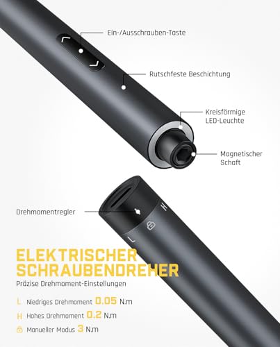 Fanttik Precision Electric Screwdriver Kit E1 NEX Workstation