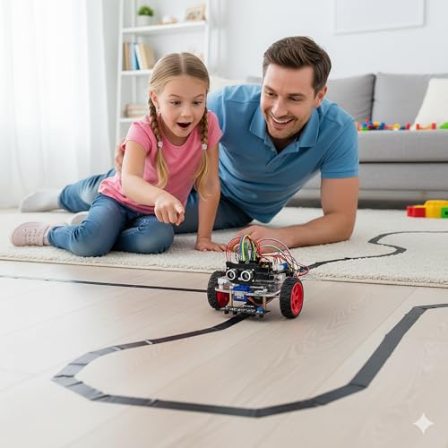 OSOYOO Smart Robot Car Kit for Arduino Adult Teen Robotic Assembly Starter - style: Model3 Robot car With battery