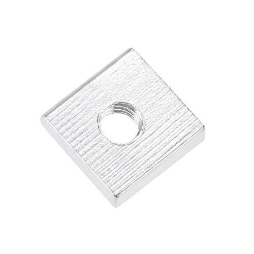 uxcell Square Nuts M5x11mmx4mm Zinc-Plated Metric Coarse Thread Assortment - size: M5x11mmx4mm