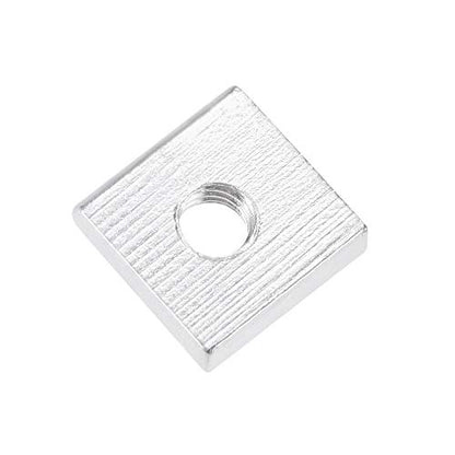 uxcell Square Nuts, M5x11mmx4mm Zinc-Plated Metric Coarse Thread Assortment Kit, 25 Pcs - size: M5x11mmx4mm