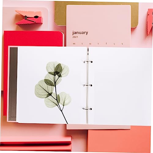 Press Book specimen notebook loose leaf decorative pressed album delicate collection book album for pressed flowers notebook for dried dried flowers leaf