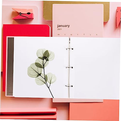 Press Book specimen notebook loose leaf decorative pressed album delicate collection book album for pressed flowers notebook for dried dried flowers leaf
