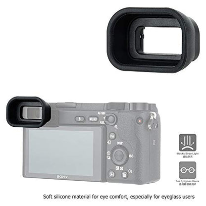 Kiwifotos FDA-EP17 Viewfinder Eyecup Eyepiece for Sony A6400 A6500 A6600 - size: Sony FDA-EP17 Replacement