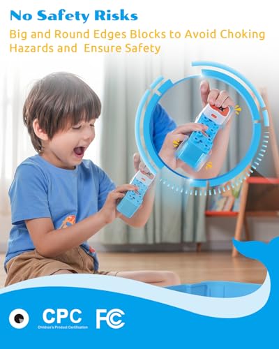 WhalesBot A3 12-in-1 STEM Blocks Coding Robot Kit for Kids, 61-Piece Educational Building Set with Interactive Storytelling, Ideal Toy Gift for Boys & Girls Ages 3-6 - style: WhalesBot A3 Coding Robot