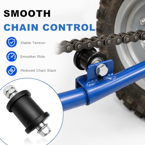 8mm Mini Bike Chain Tensioner, Bicycle Chain Roller Adjuster Kit