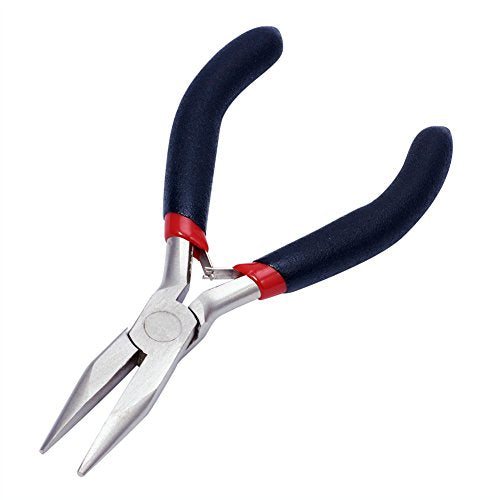 1Pcs Chain Nose Pliers 135mm Carbon Steel Jewelry Craft Pliers for DIY Jewellry Making Supplies - color: Chain Nose Pliers#2