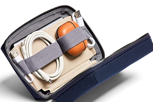 Bellroy Tech Kit Compact, Tech Accessories Organizer - Navy - color: Navy