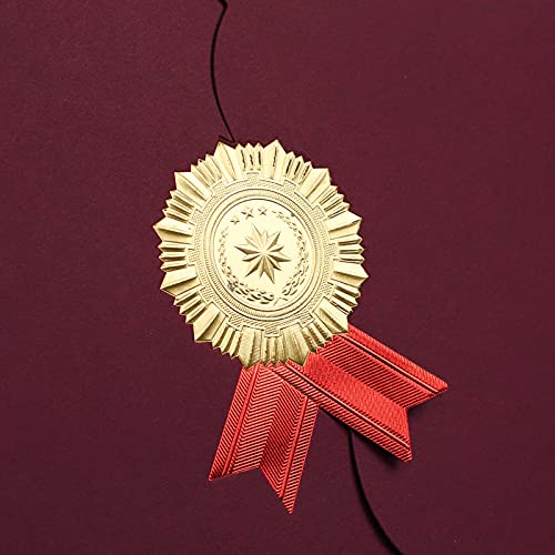 5Pcs Certificate Holders Diploma Covers A4 Letter Size Graduation Certificate Covers Navy Blue Red Diploma Document Holders for Diplomas Awards Certifications Employee Appreciation 8.5 x 11 - color: Red