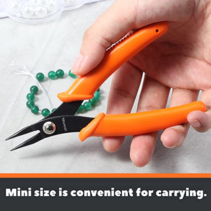 5-Inch Round Nose Pliers Specialty Pointed Nose Tweezer Nose Plier - style: Round Nose Pliers