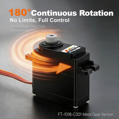 7.4V 7.5KG Metal Gear Digital Mini Servo Motor, High Torque 180 Degree RC Servo for TRX4M, SCX24, 1/10 Scale Cars, Robotics, Boats & Planes, Upgraded Metal Gear System - size: 7.4V 7.5KG-180°