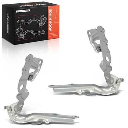 A-Premium Set of 2 Front Driver and Passenger Hood Hinges