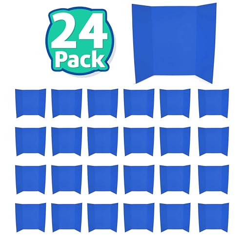 Flipside Products Blue Project Display Board 36X48 in - color: Blue, size: 24 Pack