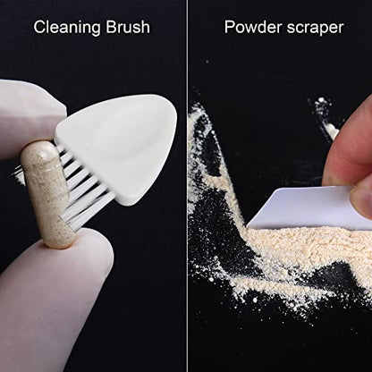 Capsule Filling Machine Spoons, Pill Filler Tools for All Sizes # 000-5 - color: #000 00 0 1 2 3 4 5