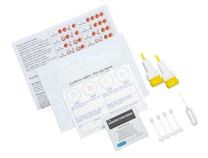 Eldoncard Blood Typing Kit, 5 Test Pack, Know Your Blood Type, Accurate Instant Home Testing, Determine A, O, B, Rhs-D Negative & Positive Groups