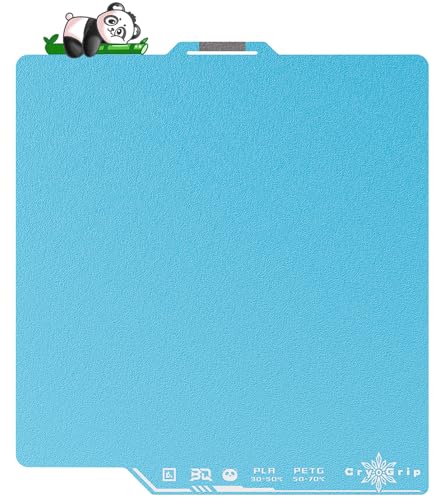 BIQU CryoGrip Pro Frostbite Cold Build Plate for Bambu-Lab 3D Printers - color: Frostbite-Blue, size: 257*257MM, style: Frostbite