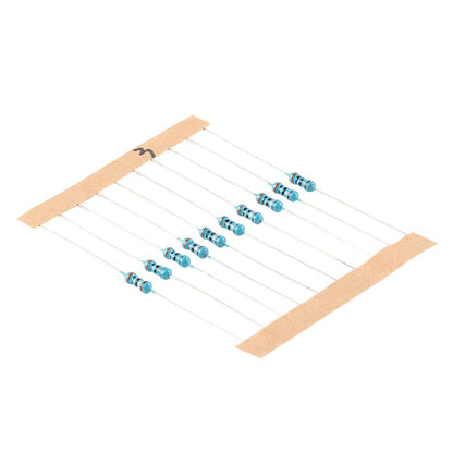 1080Pcs Resistor Kit - 1/4W 1% Precision Metal Film Resistors Assortment for DIY Electronics, 0-10 Ohm Range