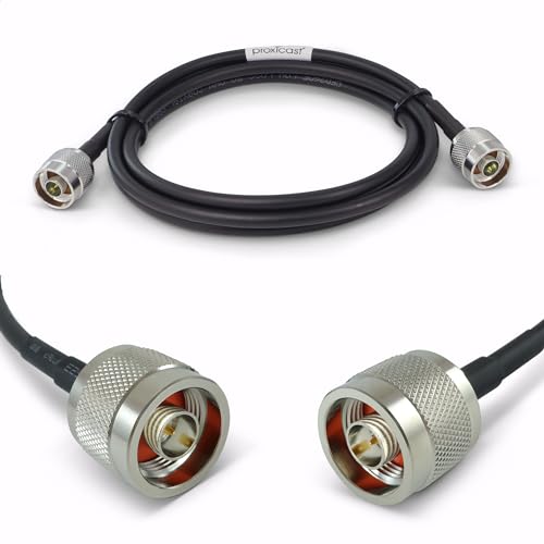 Proxicast 6 ft N Male to N Male 50 Ohm Low-Loss CFD240 Coax Cable Assembly - size: CFD240, style: 6 ft