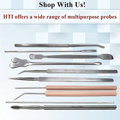 Premium Quality Seeker Mall Probe with Bent Ends Blunt Tips for Students Lab Technicians to do Dissection Comes in Hexagonal Handles No-Slip Grip (Seeker Mall Probe - 1 Pcs) - style: Seeker Mall Probe - 1 Pcs