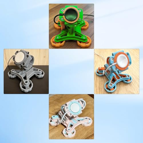 FYSETC 3D Printer Parts DIY Projects: 2Pcs Watch Stand Kit Only Hardware Accessories No 3D Printed Compatible with Apple-Watch GalaxyWatch 6 Classic Use Lab P1P P1S P2S A1 X1E Print