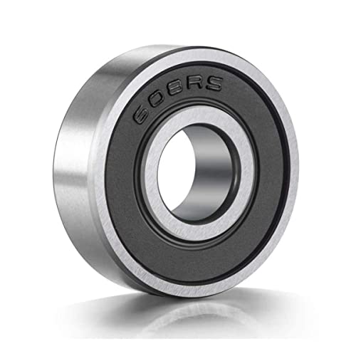 WAFJAMF 20 Pack 608-RS Ball Bearing Double Rubber Sealed Miniature Set
