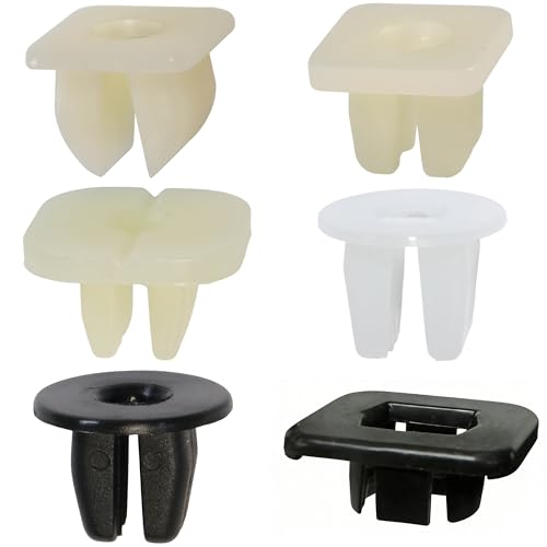 241pcs Grille Bumper Fender Headlight Bezel Nylon Nut #4, #6, #8, #10, #12 - size: 12 Size 236pcs