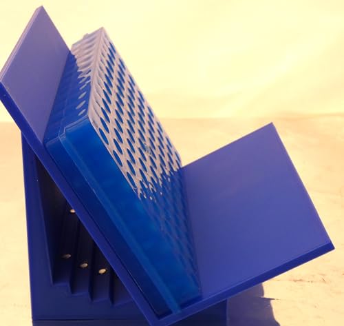 Slant Test Tube Rack for Making Slant Agar Tubes, Stand with Adjustable Tilting Angles