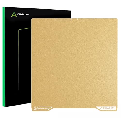 Creality K2 PEI Double Sided Frosted Build Plate Textured PEI Sheet, Double Sided Magnetic Flexible Removable Spring Steel Printing Plate 3D Printer Bed Plate 270x293mm
