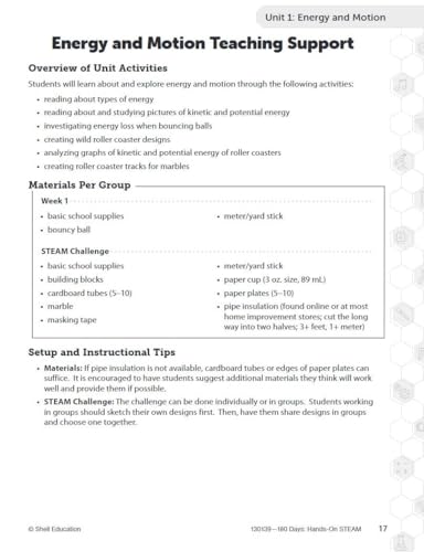 180 Days®: Hands-On STEAM for Grade 6: Practice, Assess, Diagnose