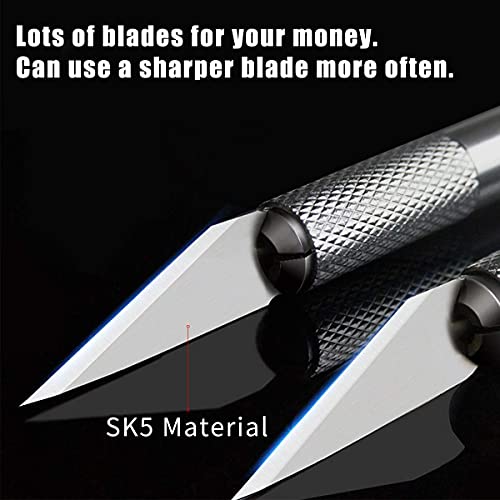 DIYSELF 300 PCS Exacto Knife Blades 11, Craft Hobby Knife Exacto Blades - size: 300pack #11 Blades