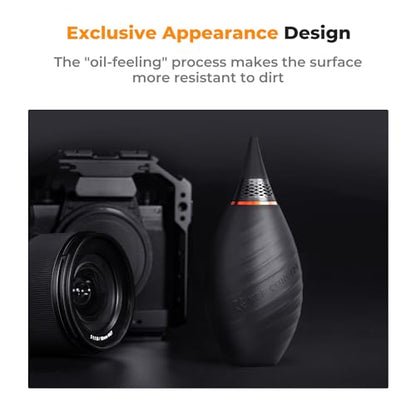 K&F CONCEPT Soft Tip Strong Air Blower with Short Nozzle,Highly Elastic