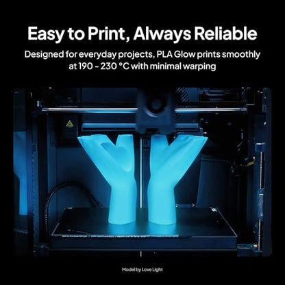 ELEGOO PLA 3D Printer Filament Glow in the Dark Green 1KG 1.75mm - color: 1pcs Glow in the Dark Green