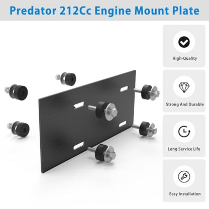 212Cc Engine Mount Plate