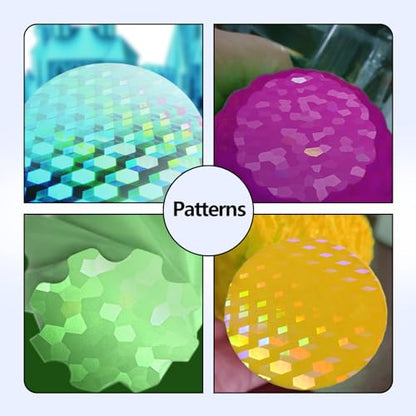 P2S X2D Smooth Effect PEG Build Plate, 256x256mm,Hexagonal Cube + 3D Water Droplet Pattern Holographic Print Bed Plate for Bambu Lab X2D/A1/P1P/P1S/P2S/X1/X1C/X1E 3D Printer Platform - color: PEG (Diamond Grid+Water Cube)
