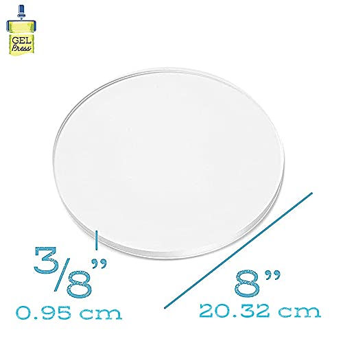 Gel Press Gelli Printing Plate - (8" Circle) - 10806-8 - size: 8" Round