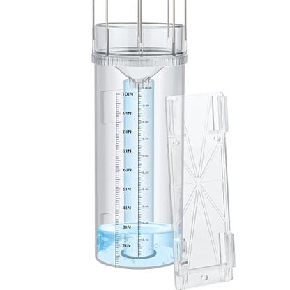 Rain Gauge Outdoor,Professional Precise Rain Gauge with Mounting Bracket