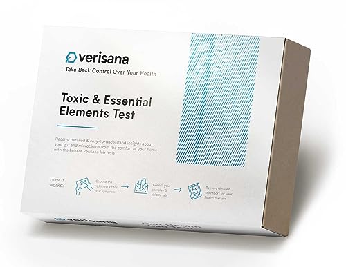 Toxic & Essential Elements Test – Urine Analysis for 8 Elements and Heavy Metals including Mercury, Arsenic and Cadmium – Verisana