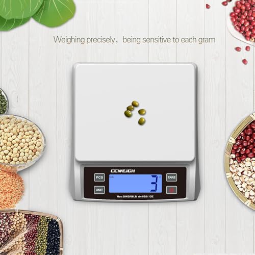 Food Scale 66lb,Rechargeable Digital Kitchen Scale for Baking