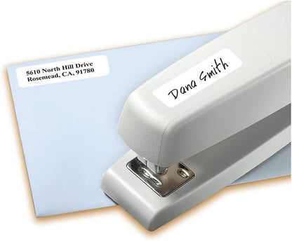 Avery Self-Adhesive Removable Labels, 0.5 x 1.75 Inches, White, 840 per Pack (05422)- Pack of 2 - size: 840 Count- Pack of 2