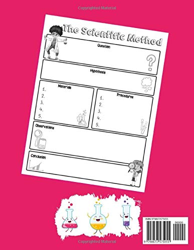 Scientific Method journal for kids: My investigation journal steps by steps to better understanding the scientific method