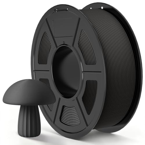 TECBEARS Black PLA Classic Filament Rapid 50-600mm/s Printing - color: 1kg Black